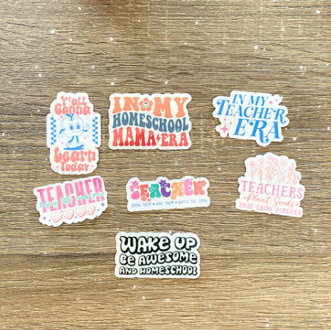 Homeschool Mom/Teacher Sticker