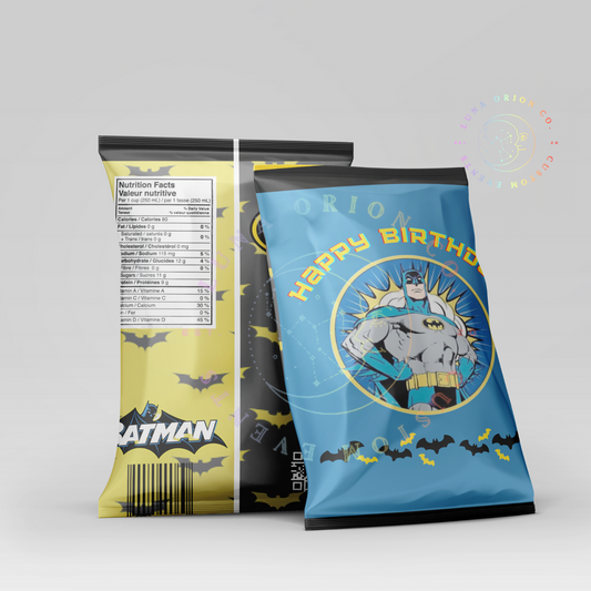 Bat Guy Superhero Chip Bag Printable