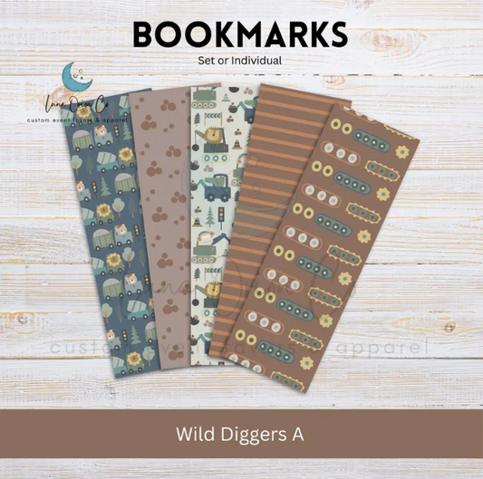Wild Diggers [A] Bookmark Set or Individual