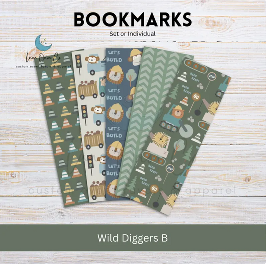 Wild Diggers [B] Bookmark Set or Individual